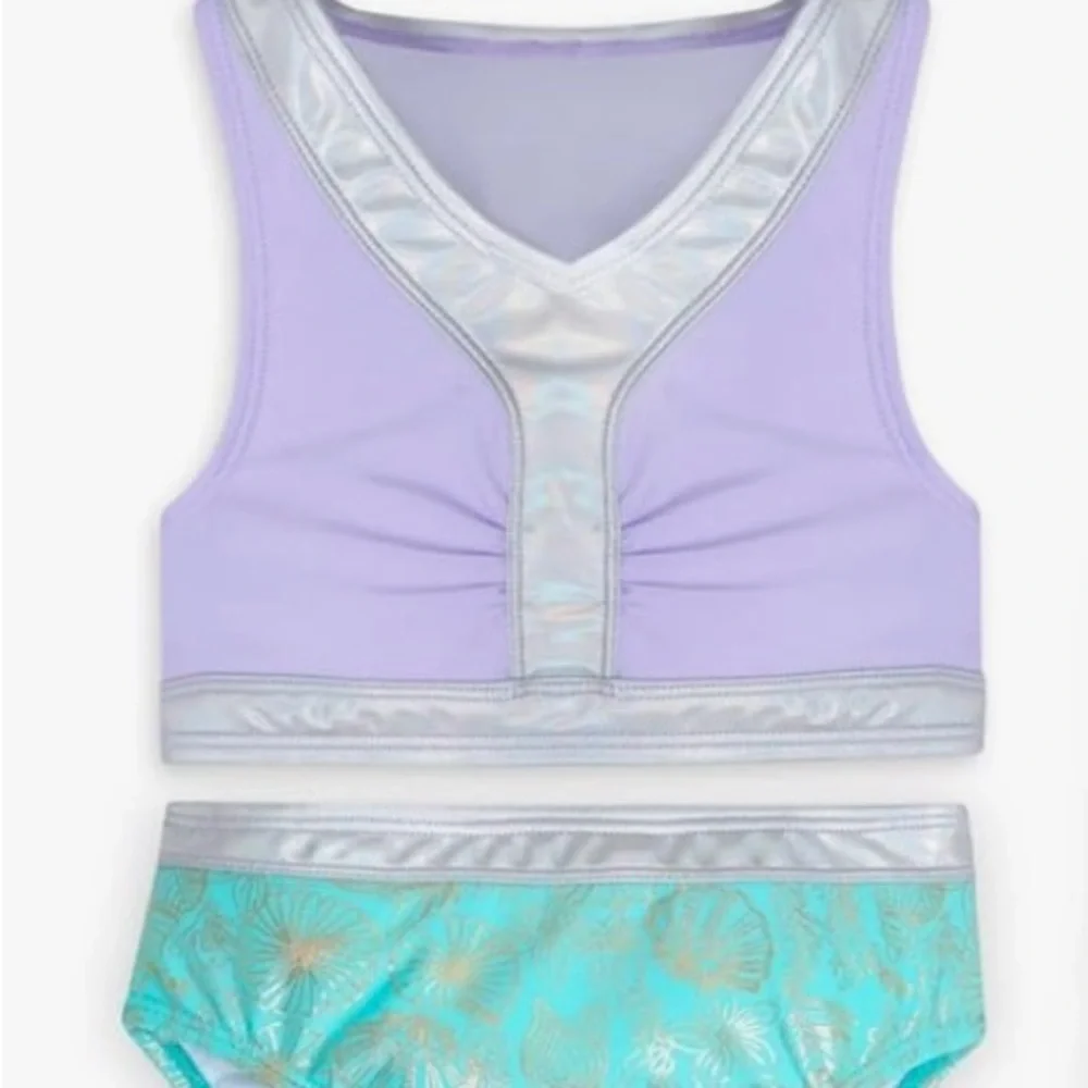 Disney Ariel Swim Suit size 4T Bathing Suit Little Mermaid